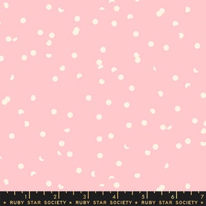 Hole Punch Dots Cotton Candy by Kimberly Kight for Ruby Star Society.  RS3025 28 Sold in HALF cut increments