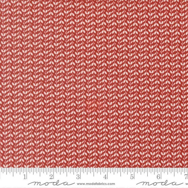 Independence Day Garden Stripes Red by Sweetwater for Moda Fabrics 55727 13 Sold in HALF yard increments