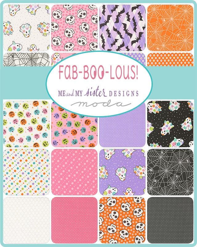 Fab Boo Lous Charm Pack 42 Pieces by Me & My Sister Designs for Moda ...