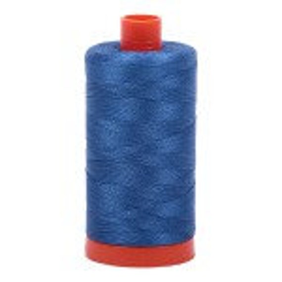 Aurifil Cotton Mako 2730 Delft Blue 50 wt Aurifil Cotton Mako 2730 Delft Blue 50 wt