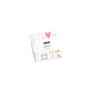 Shine Mini Charm Pack 42 Pieces by Sweetwater for Moda Fabrics 55670MC