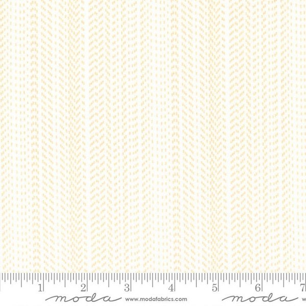 Lakeside Gatherings Multi Stripe Sand Cloud Flannel by Primitive Gatherings for Moda Fabrics 49223 21F Fabric sold in HALF YARD increments