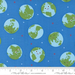 Rainbow Garden Water by Abi Hall for Moda Fabrics 35361 16 Sold in HALF yard increments