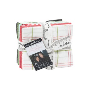 Merry Little Christmas Wovens Fat Quarter Bundle 16 Pieces by Bonnie and Camille Moda Fabrics 55249AB