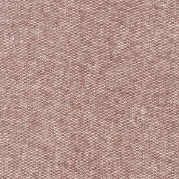 Essex Yarn Dyed Linen color Rust by Robert Kaufman E064-1318 Sold in HALF yard increments