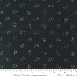 Daisy Lane Trio of Blooms Mulch by Kansas Troubles Quilters for Moda Fabrics 9761 19 Fabric is sold in HALF YARD increments
