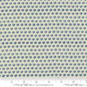 Bleu De France Marivault Pearl by French General for Moda Fabrics 13936 13 Sold in HALF yard increments