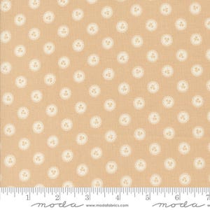 Dainty Meadow Dainty Dot Wheat by Heather Briggs of My Sew Quilty Life for Moda Fabrics 31746 12 Sold in HALF yard increments