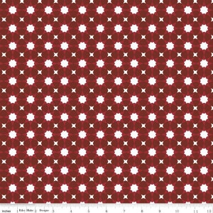 American Dream Geometric Red by Dani Mogstad for Riley Blake Designs C11934-RED Sold in HALF yard increments