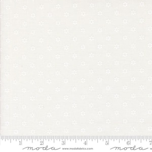 Summertime Sunshine Cream White by Camille Roskelley for Moda Fabrics 55322 21 Fabric sold in HALF YARD increments