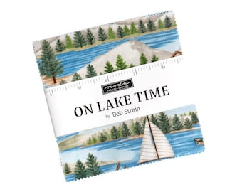 On Lake Time Charm Pack 42 Pieces by Deb Strain for Moda Fabrics 56120PP