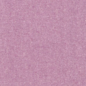Essex Yarn Dyed Linen color Mauve by Robert Kaufman E064-1219 Sold in HALF yard increments