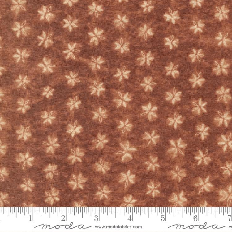 Kawa Omono Rust by Debbie Maddy for Moda Fabrics 48088 15 This