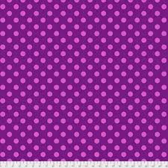 Tula Pink Foxglove Pom Poms for Free Spirit Fabrics ,  PWTP118-FOXG Sold in HALF yard increments
