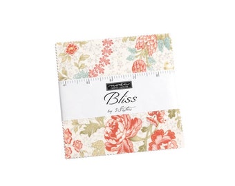 Bliss Charm Pack 42 Pieces by 3 Sisters for Moda Fabrics 44310PP