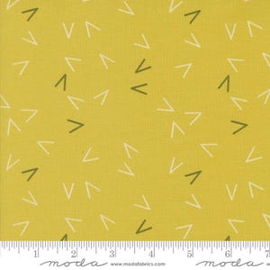 Olive You Arrows Maize by Zen Chic for Moda Fabrics 1883 11 Sold in HALF yard increments