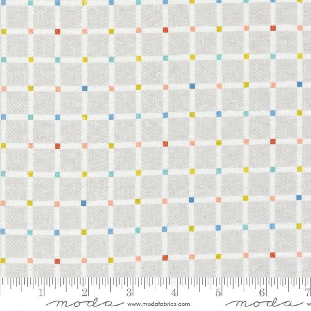 10 End of Bolt Delivered With Love Grid Grey by Paper and Cloth for ...