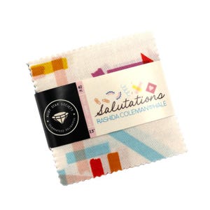 Salutations Mini Charm Pack 42 Pieces by Rashida Coleman Hale for Ruby Star Society RS1089MC