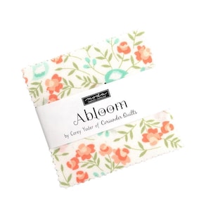 Abloom Mini Charm Pack 42 Pieces by Corey Yoder of Coriander Quilts for Moda Fabrics 29210MC