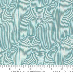 Things Above: Wavy Whirl in Teal Things Above: Wavy Whirl in Teal