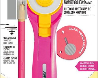 Olfa Rotary Cutter Craft Set 45mm Rotary Cutter 1136603