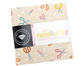 Rashida Coleman Hale Paper Cuts 2 Charm Pack, 5