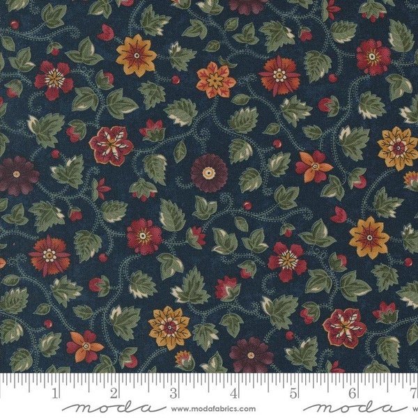 Chickadee Landing Spring Joy Bluebell by Kansas Troubles Quilters for Moda 9740 14 Fabric is sold in HALF YARD increments