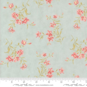 Muse Flower Picking Sky by 3 Sisters for Moda Fabrics 44394 12 Fabric is sold in HALF YARD increments