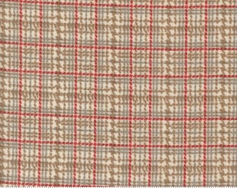 Prairie Gatherings Flannel Mini Plaid Porcelain by Primitive Gatherings for Moda Fabrics 49314 11F Fabric sold in HALF YARD increments