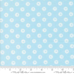 Dainty Meadow Dainty Dot Sky by Heather Briggs of My Sew Quilty Life for Moda Fabrics 31746 22 Sold in HALF yard increments