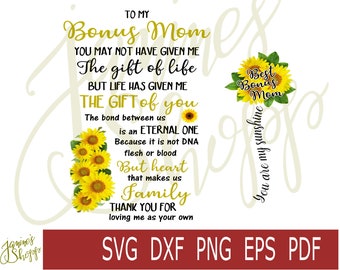 Download Bonus Mom Svg Etsy