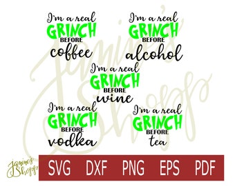 Download Grinch Coffee Svg Etsy