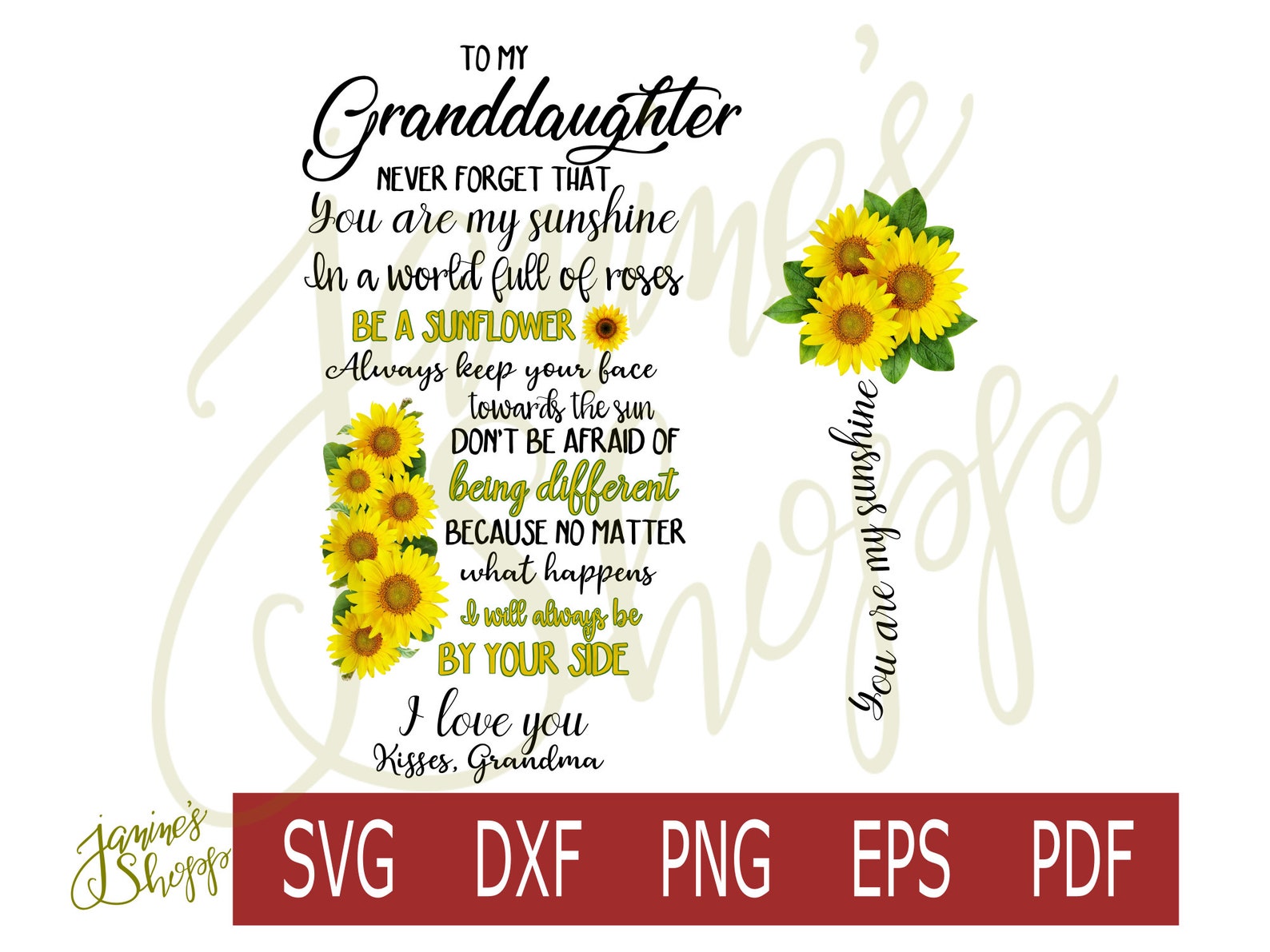 Free Free 62 Sunflower Grandma Svg SVG PNG EPS DXF File