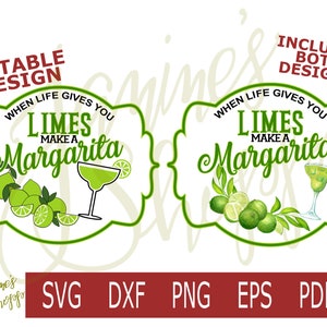 svg png Margarita - dxf eps pdf for use with sublimation waterslide tumbler decals vinyl print craft machines