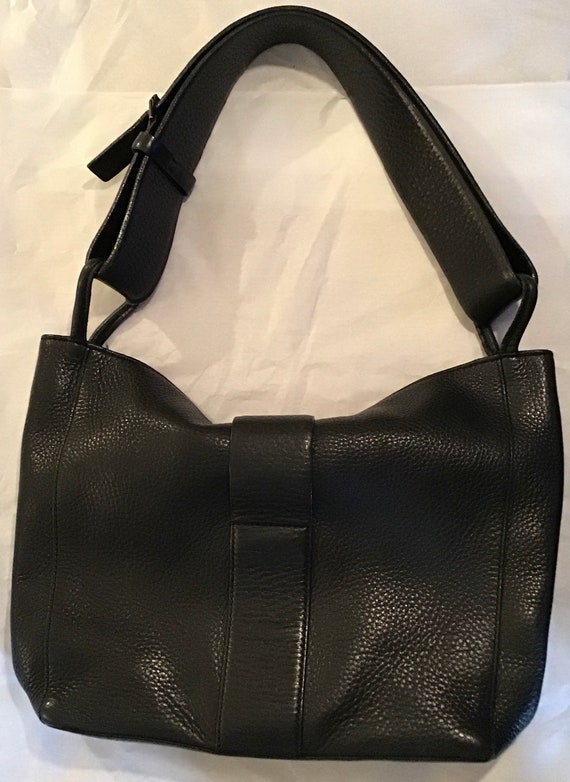 Vintage Via Spiga black purse/vintage White House… - image 3