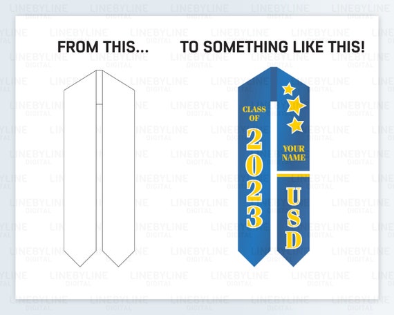 Graduation Sash Template.pdf Graduation Sash Design Templates