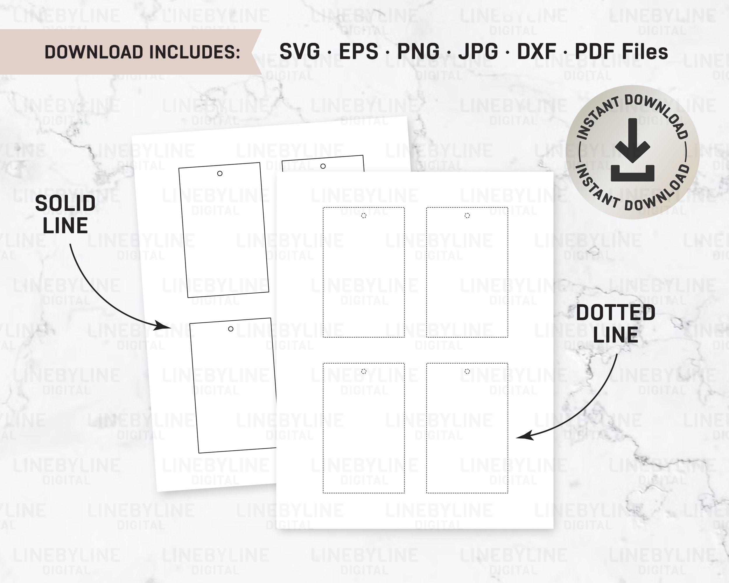 Editable Hang Tag Template Clothing Hang Tag Printable Shirt Label