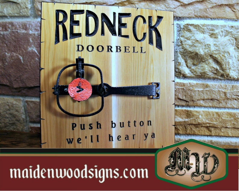 Door Sign Welcome Housewarming Gift For Him Funny Image 0