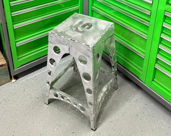 Bomber Style Garage Stool DXF CNC Laser Cut File