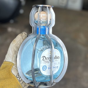 Don Julio 1942 Bottle Cage DXF: CNC Laser Cut File (Digital Download)