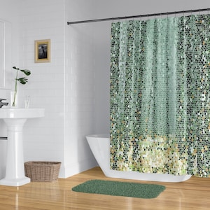 Transparent shower curtain new arrivals