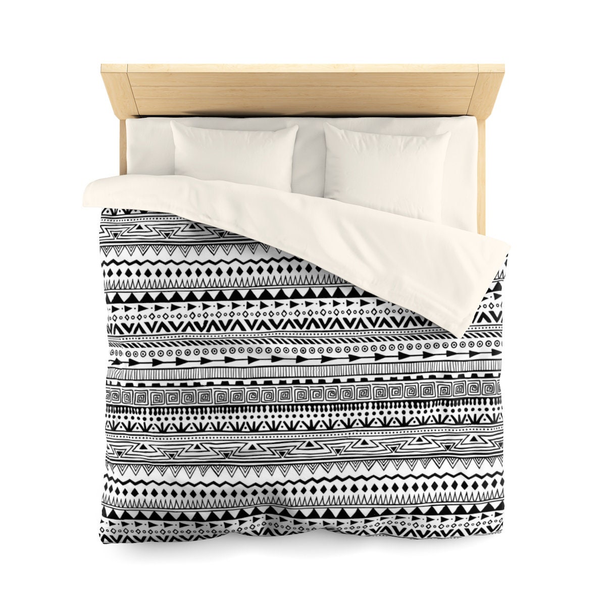 Boho Duvet Cover Ethnic Comforter Tribal Bedding Set Etsy