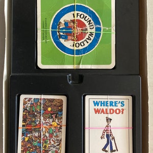 Vintage 1991 WHERES WALDO card game by International Games Inc image 3