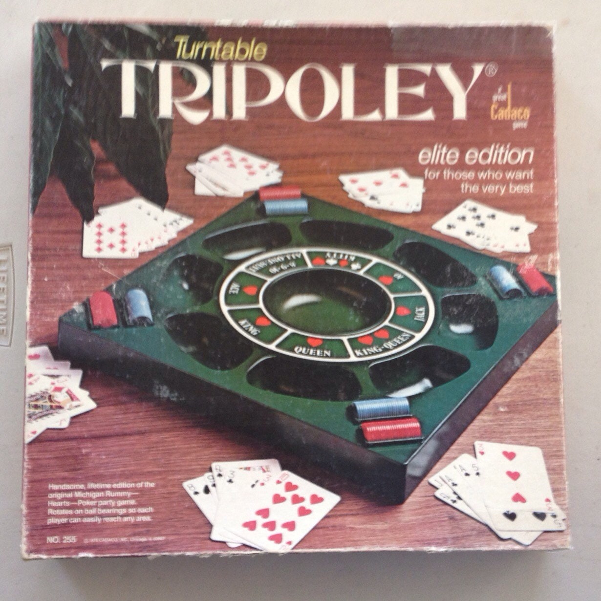 Vintage 1976 Turntable TRIPOLEY Game Elite Edition by Cadaco - Etsy