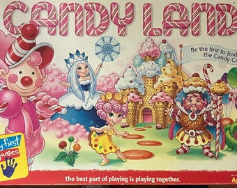 Juego clásico CANDY LAND de 1999 de Milton Bradley/Hasbro.