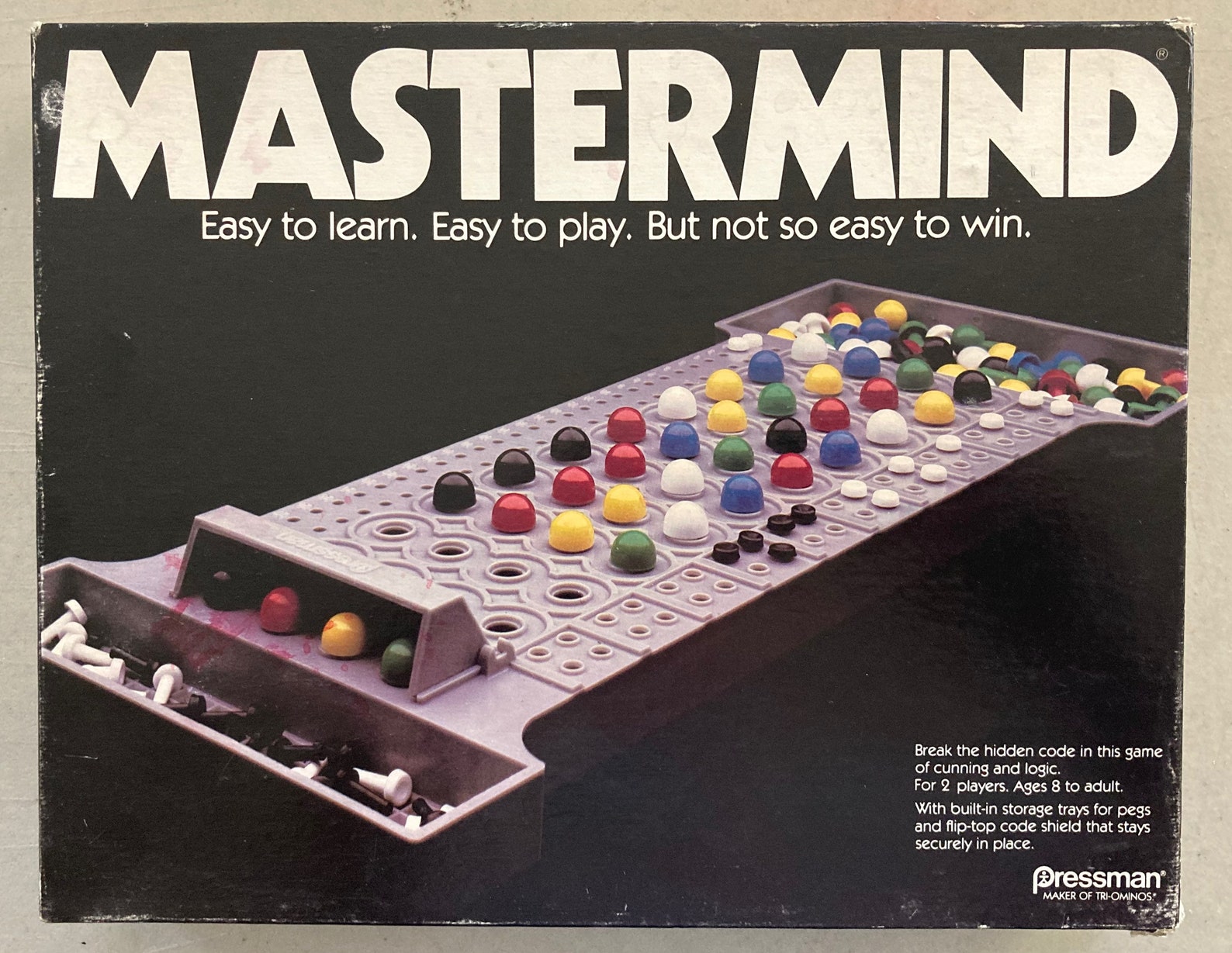 Vintage 1981 MASTERMIND GAME by Pressman Toy Etsy