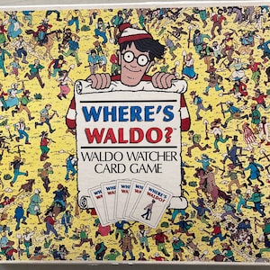 Vintage 1991 WHERES WALDO card game by International Games Inc image 1