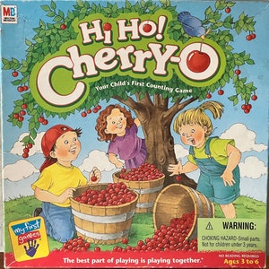 Vintage 2001 HI HO CHERRYO game by Milton Bradley