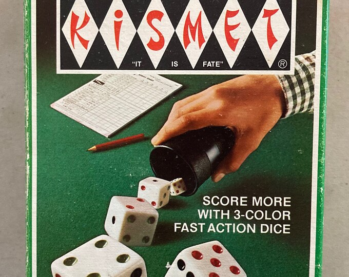 Vintage 1975 KISMET GAME by Lakeside Games Etsy