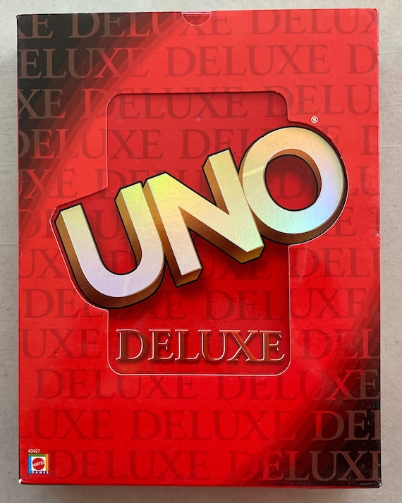  Uno Deluxe Card Game : Toys & Games